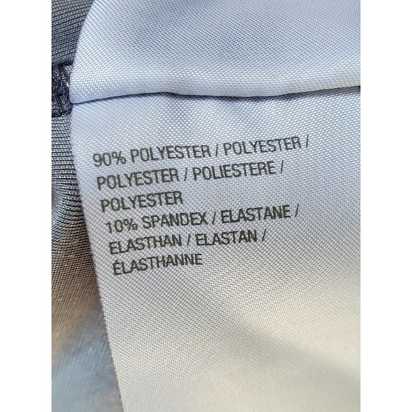 Susan Graver Women's Solid Gray Polyester Sleeveless Knee Length Dress Size 2XL - Picture 11 of 12